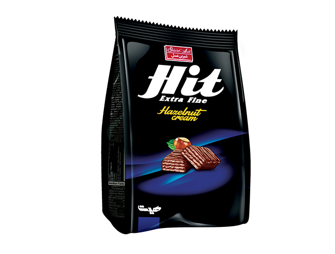 ویفر هیت با کرم فندق و روکش شکلات