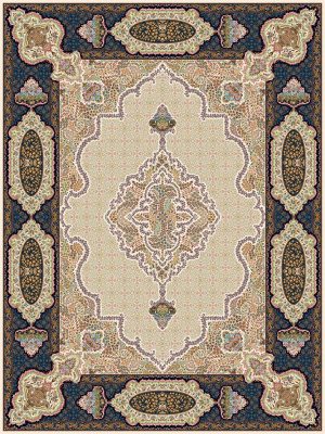 فرش 1200 شانه طرح آسمان