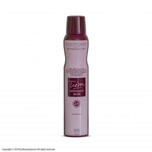 اسپری خوشبو کننده بدن زنانه رایحه لانکوم ترزور میدنایت رز