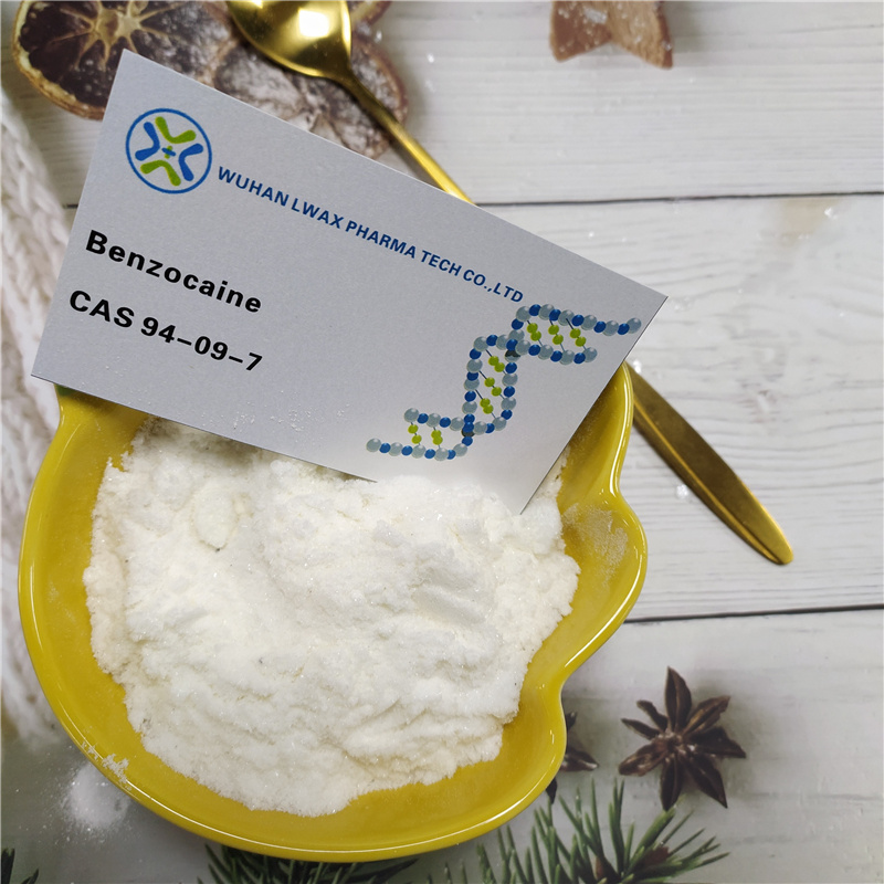 99% Benzocaine CAS No. 94-09-7 Manufacturer Stocks Supply