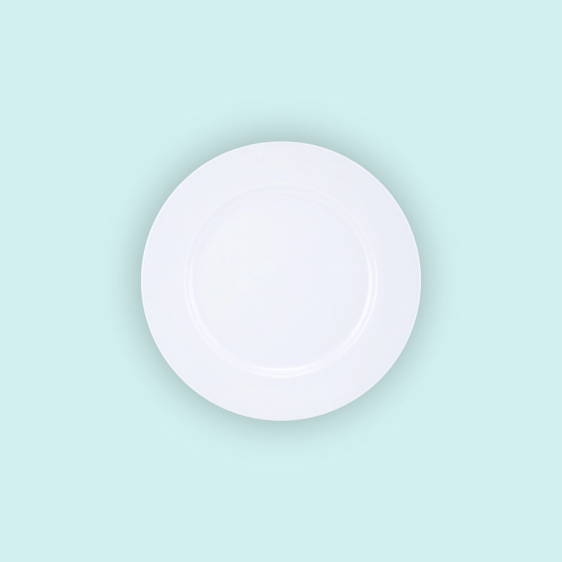 بشقاب تخت میوه خوری (رویال)