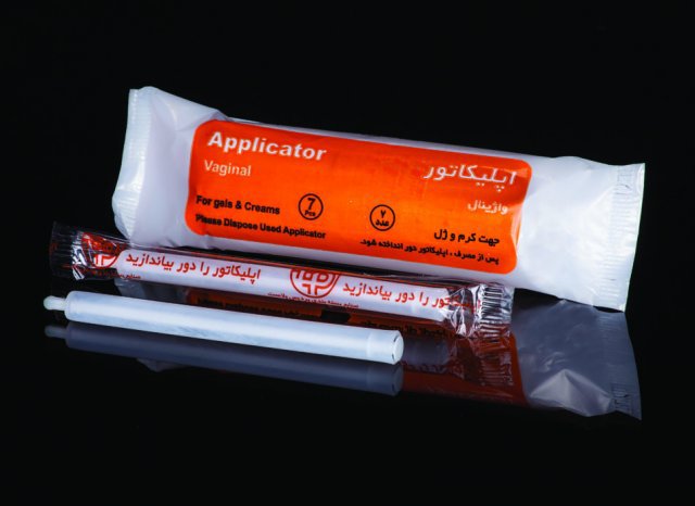 اپلیکاتور کرم واژینال پک شده ویژه