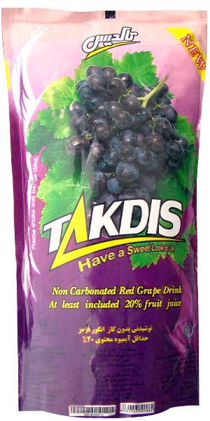نوشیدنی بدون گاز انگور قرمز