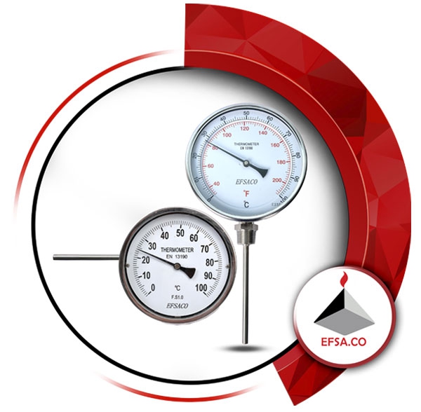 Non-metal thermometer