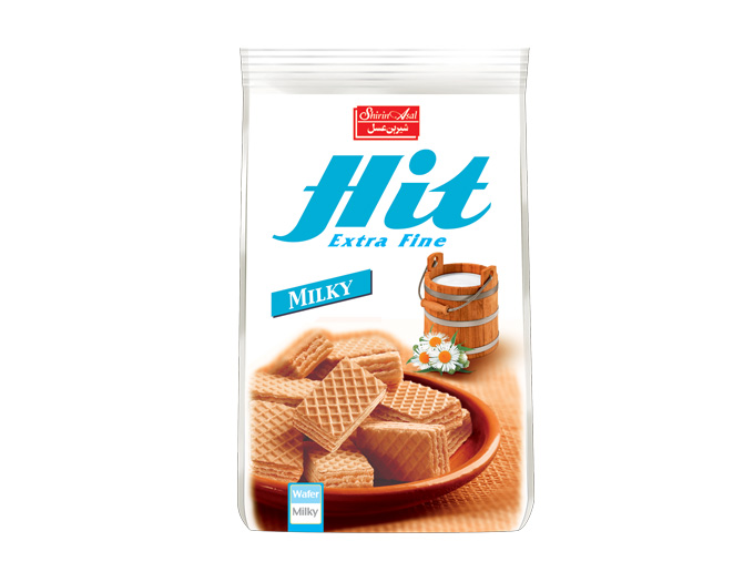 Wafer heat with milk cream