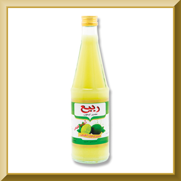 Lemon juice 300 g glass