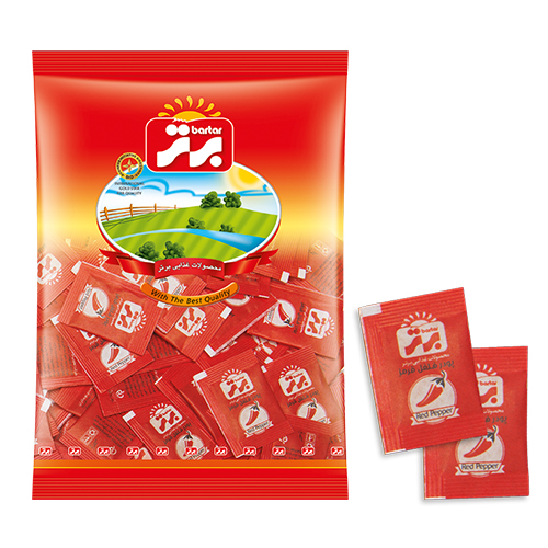 فلفل قرمز چیلی ساشه ۵۰۰ گرم