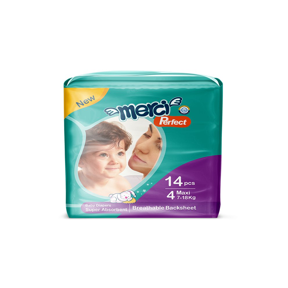 پوشک 14 عددی (بزرگ)مرسی