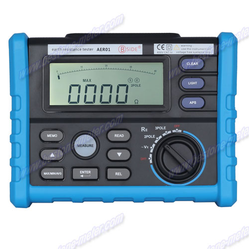 Digital Earth Resistance Tester AER01
