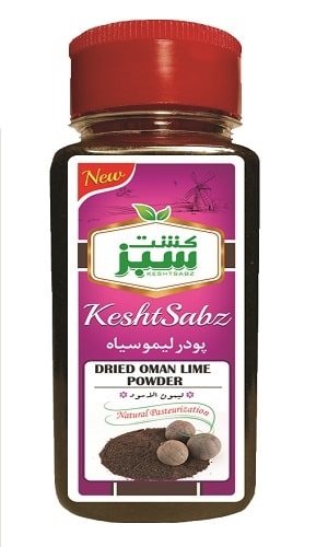 پودر لیمو عمانی سیاه 90 گرم جار