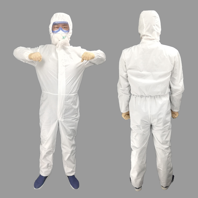Medical Conoravirus prevention coverall protective suit for COVID-19