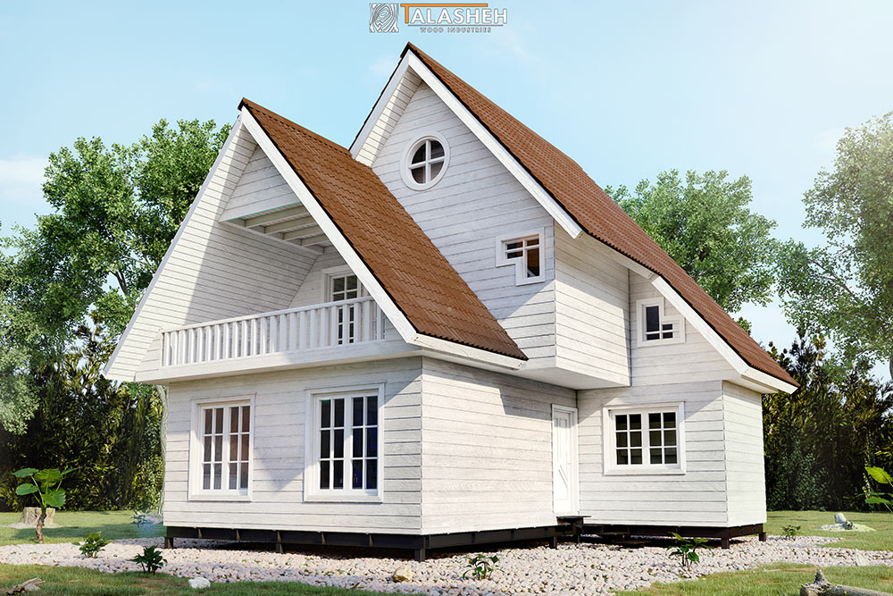 خانه چوبی – خانه ۱۴۳ متری
