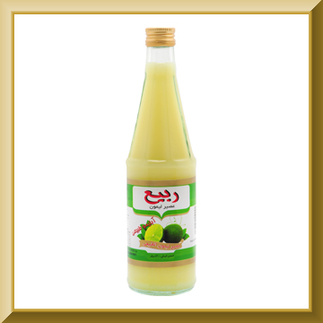 Lemon juice 430 g glass