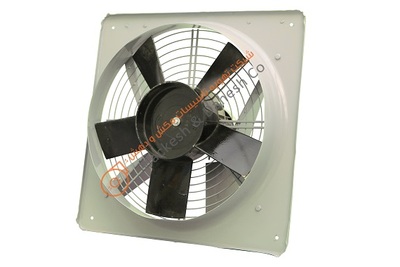 Axial wall ventilator