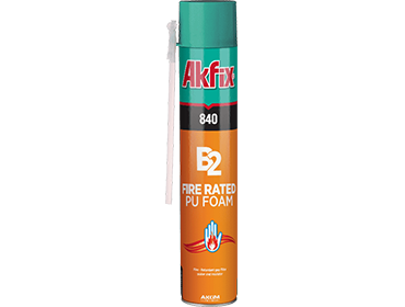 فوم پلی اورتانی ضد حریق آکفیکس AKFIX PU FOAM 840 B2