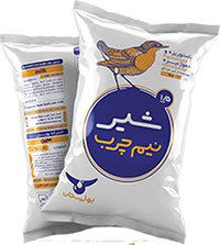 شیر نیم چرب