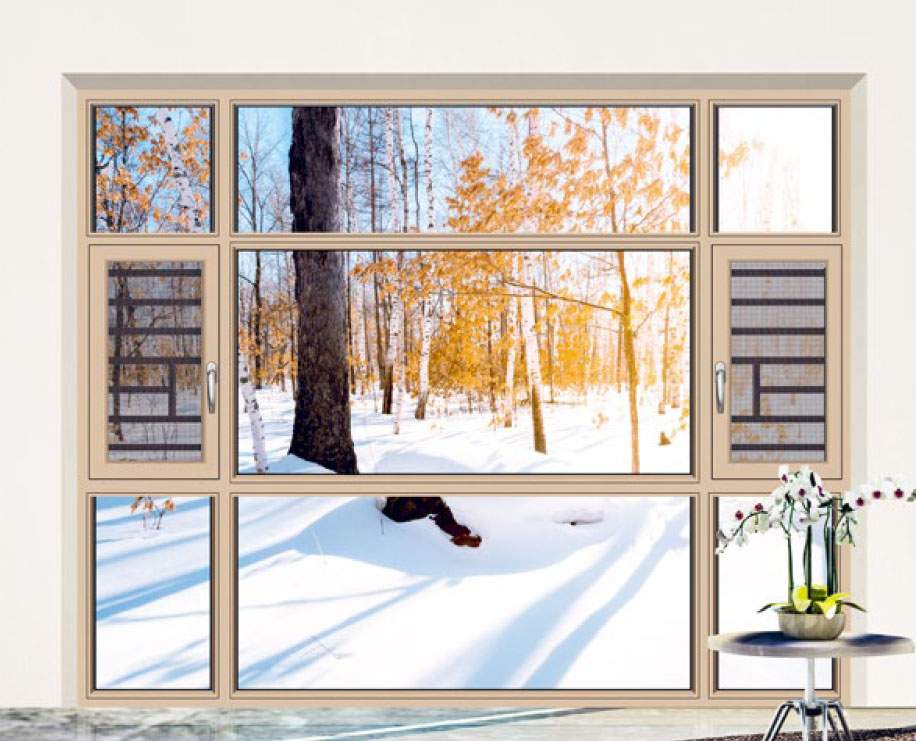 120 integrated casement windows series