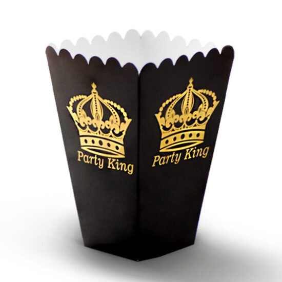 پاپ کرن طلاکوب تاج