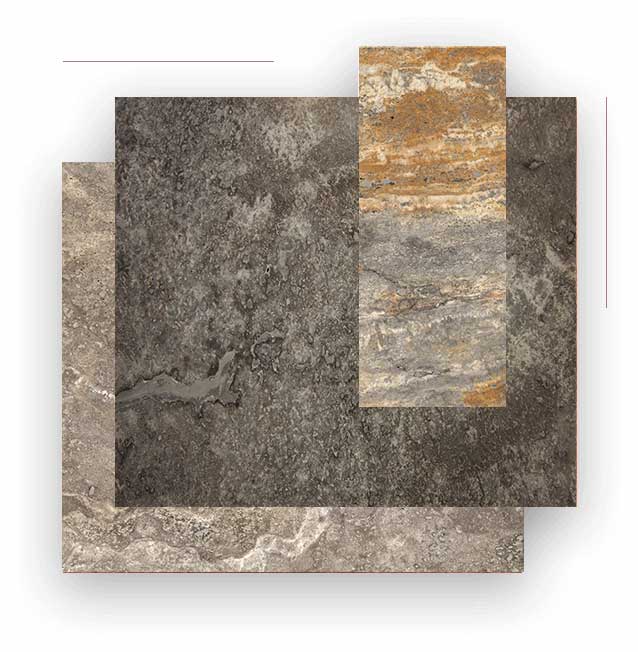 معدن تراورتن سیلور(پوست ماری-خاکستری)