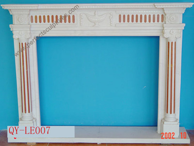 Stone Fireplace English Style