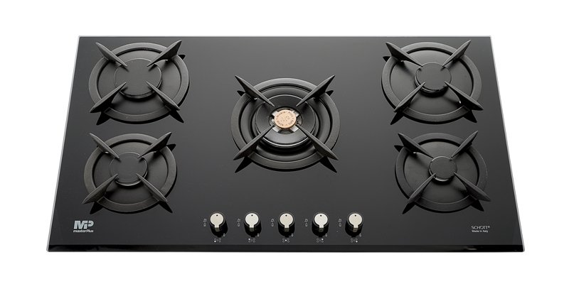 Gas stove 5 Built-in flame glass G 226