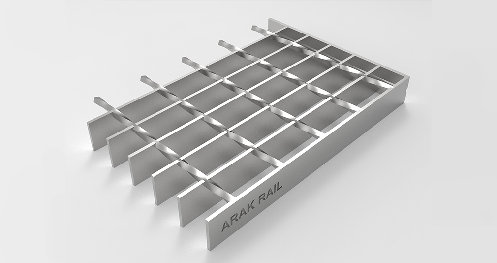 گریتینگ تولید شده به روش الکتروفورج با چهار پهلوی تابیده