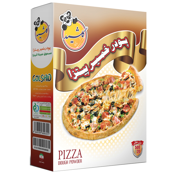 Pizza dough powder