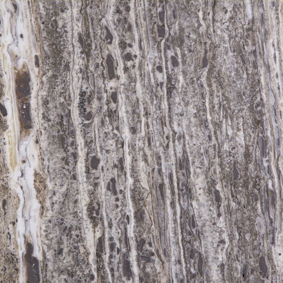 Travertan White Silver