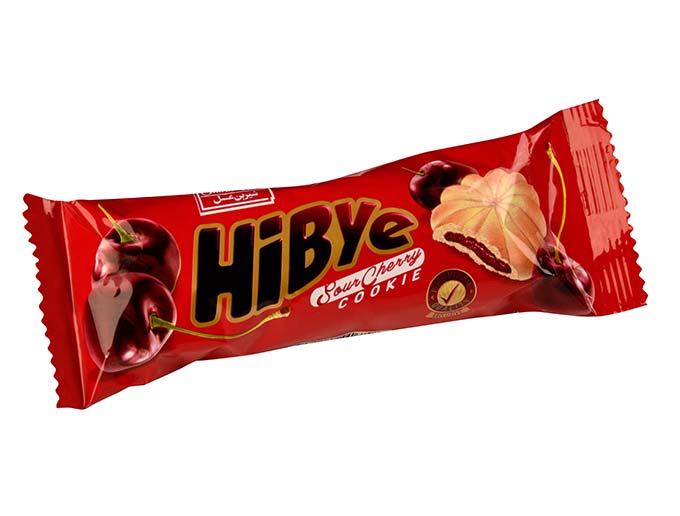 کوکی های بای با مغزی آلبالو