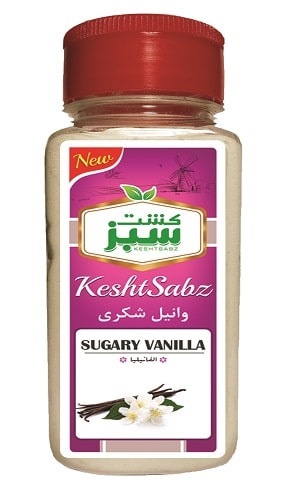 وانیل شکری 120 گرم جار