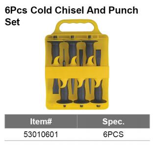 6pcs Cold Chisel And Punch set