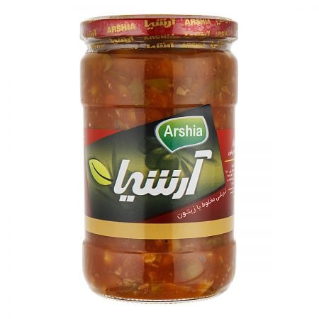 ترشی مخلوط با زیتون ۷۰۰ گرمی