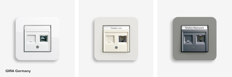 پریزهای جک ماژولار برای تلفن و شبکه