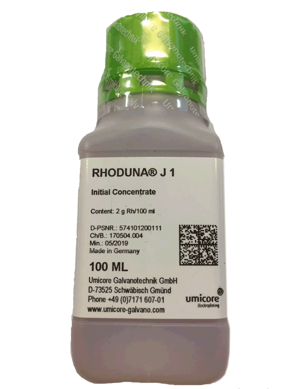 محلول رودیوم براق  RHODUNA ® J1