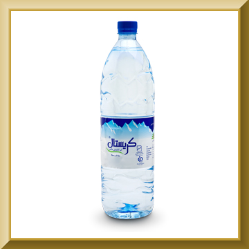 1.5 liters of drinking water