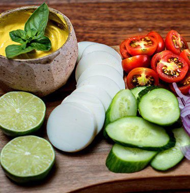 تلارول، سفیده پخته تخم مرغ