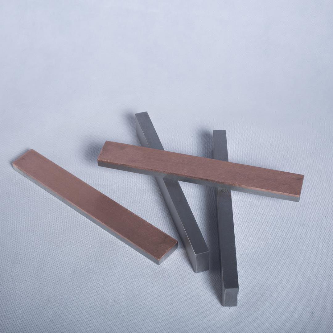 Clad Plate in Copper Steel Titanium