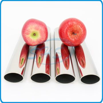 Stainless Steel Seam Elliptical Oval Tubing with Mirror Finish