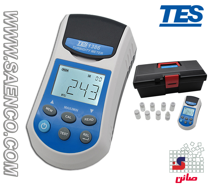 توربیدیتی متر پرتابل مدل TES-1386 ساخت کمپانی TES تایوان