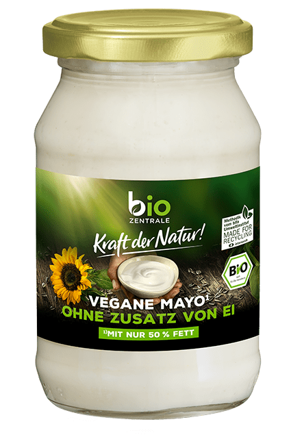 vegan mayo without egg only 50% fat 250 ml
