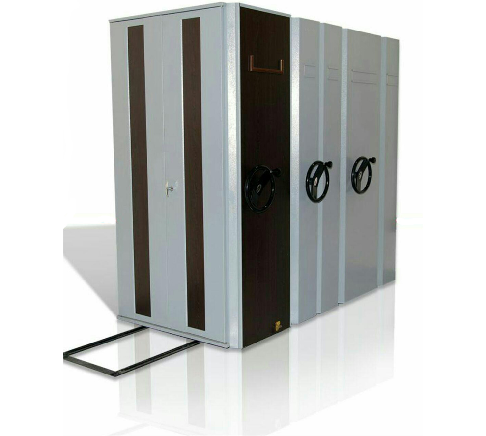 سیستم بایگانی ریلی باترکیب فلزوام دی اف