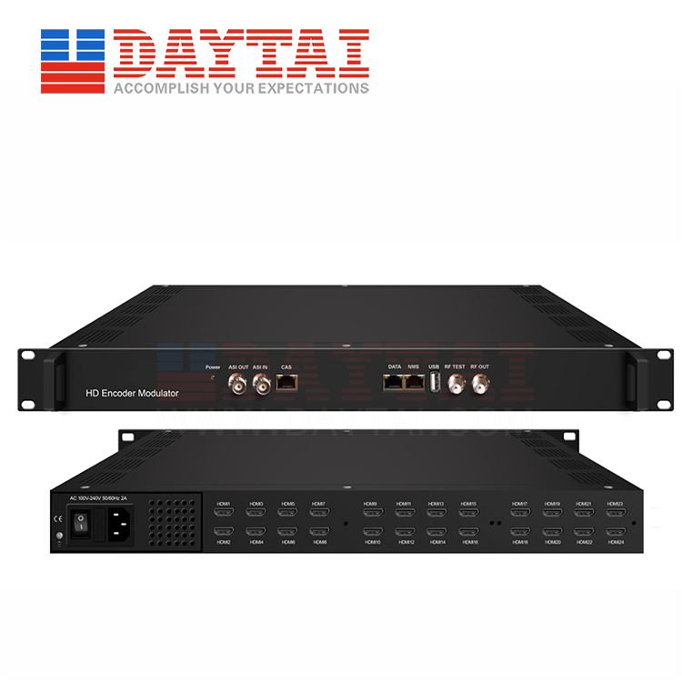 مدولاتور رمزگذار ISDB ورودی 16 راه HDMI