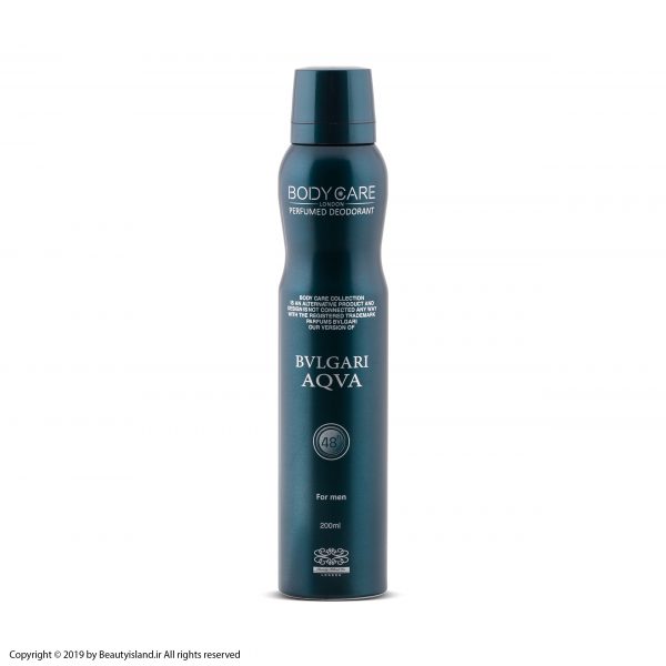 اسپری خوشبو کننده بدن مردانه رایحه بولگاری آکوا پور هوم