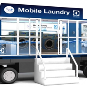 دستگاه متحرک شستشوی البسه