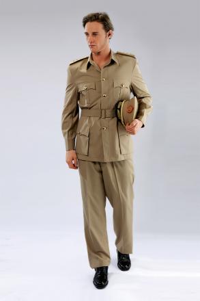 Protocol Suit for Summer Khaki