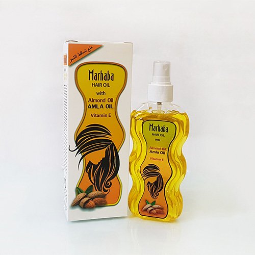 Almond hair oil
