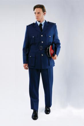 Protocol Suit for Winter Navy Blue