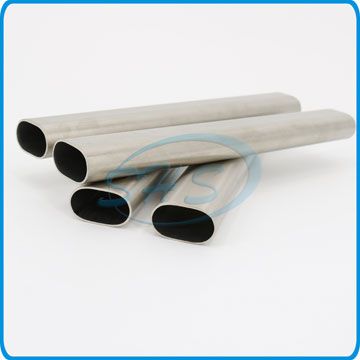 Stainless Steel Welded Flat Sided Oval Tubes