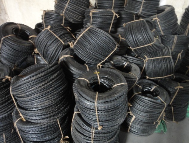 Tire and tube packing