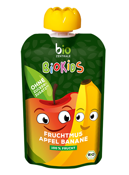 purée apple banana 100% fruit 90 g